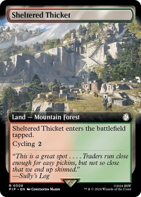Sheltered Thicket (Extended Art) - PIP - 508 NM/LP