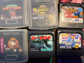 SEGA Game Gear Handheld System - Black -12 GAME BUNDLE