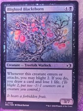 Blighted Blackthorn 90 Common Lorwyn Eclipsed Magic: The Gathering Foil NM