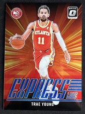 Panini 2024-25 Donruss Optic Express Lane Trae Young Blue Prizm #5 /85 Hawks