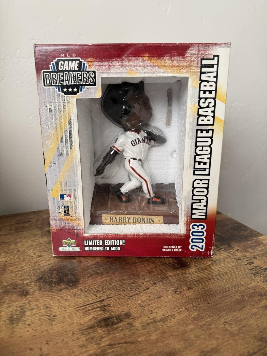 NIB 2003 Upper Deck Game Breakers Barry Bonds Figurine, Numbered