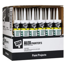 Alex Painter'S Acrylic Latex Caulk, White, 10.1 Oz, 30 Pack 7079818609 