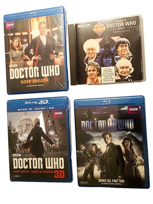 The Best Of Doctor Who Volume 1 CD & 3 Blu-rays 3D BBC  SCI-FI