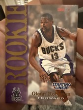1994 Glenn Robinson Hoops Rookie #349 Basketball Card - Milwaukee Bucks. rookie card picture