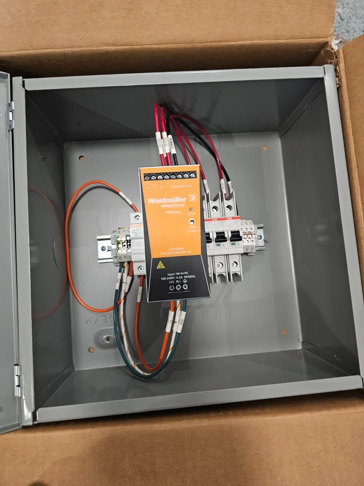 Weidmuller Transformador AC/DC en un recinto con fusible reemplazable Foto 2 de 2