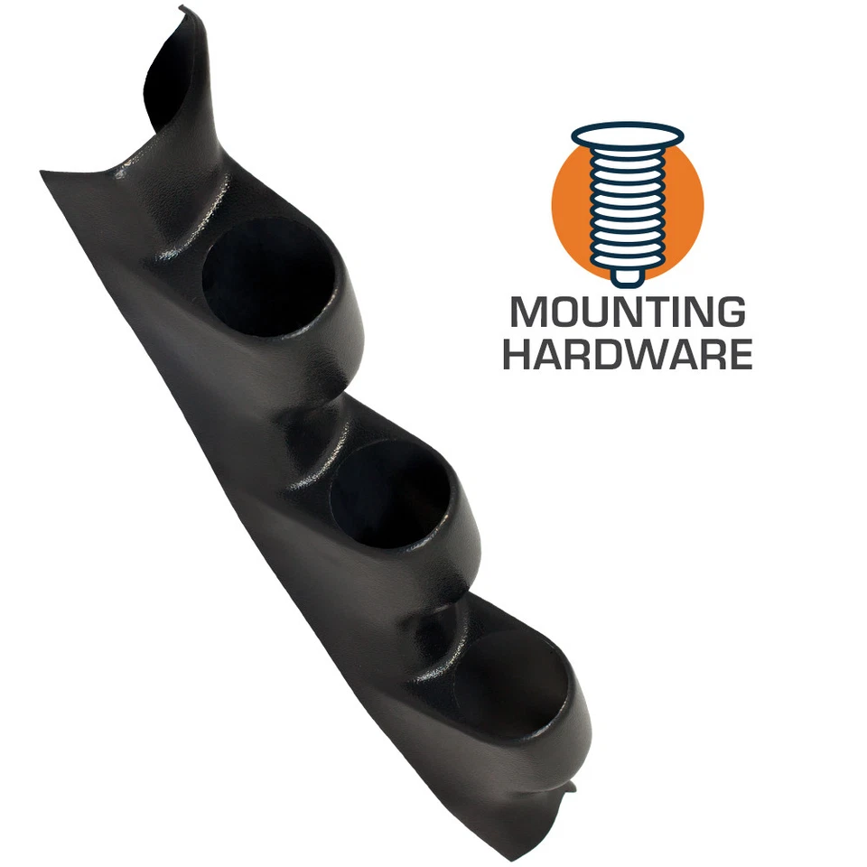 Cápsula de pilar GlowShift negra triple calibre 52 mm para Nissan 350Z 2002-2008 Foto 3 de 3