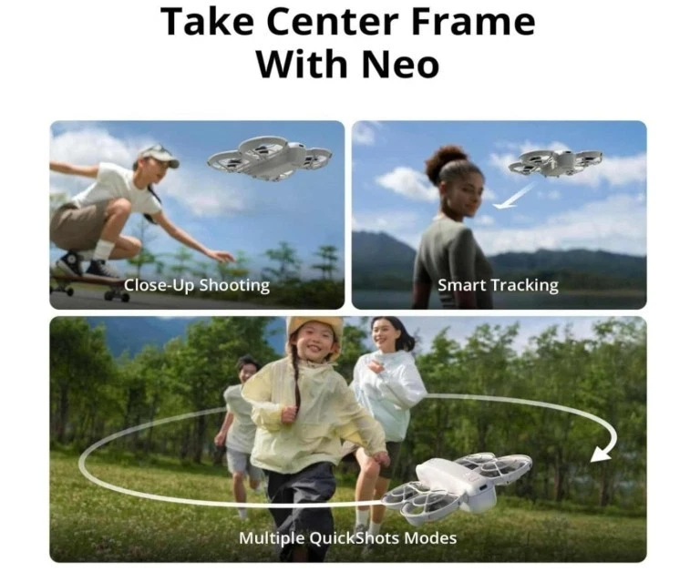 DJI Neo - Mini Drone with 4K UHD Camera for Adults (Controller-Free) - Image 4 of 4