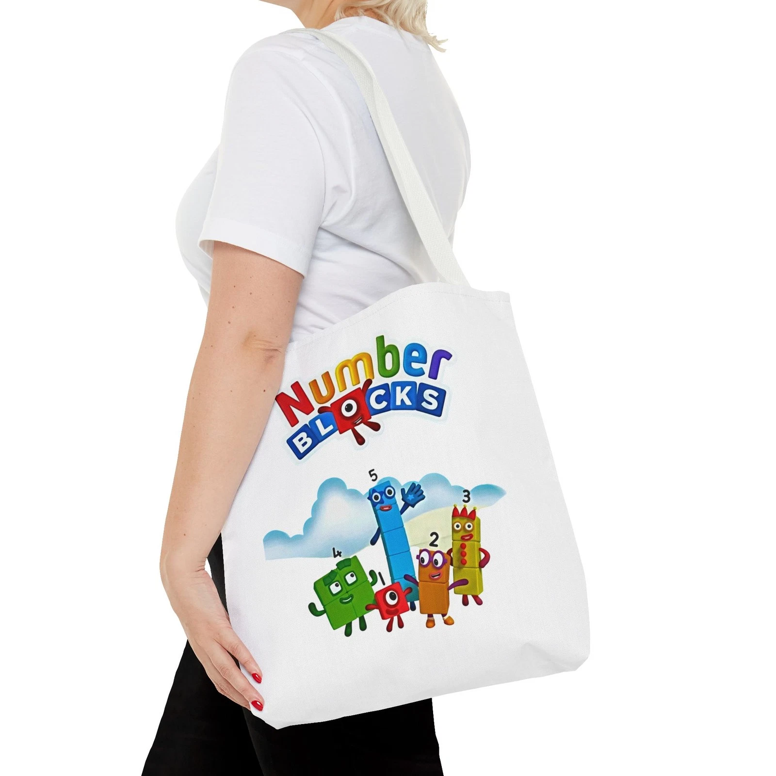 Number Blocks Tote Bag for Kids