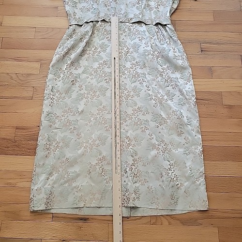 Robinsons California Bettermade Vintage Brocade Sheath Dress 14 Chic Minimalist - Picture 13 of 17