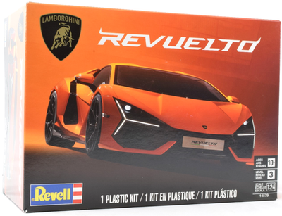 #ad Revell Lamborghini Revuelto 1 24 Scale Plastic Model Car Kit 14579 $33.99
