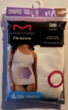 Maidenform Cool Comfort Flexees Cami 3XL F83266 White New