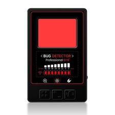 Hidden Camera Detector Professional RF Bug Finder Anti-Spy GPS Tracker Wireless