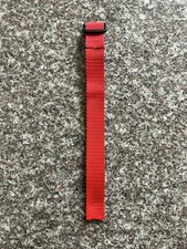 Replacement RED Center Strap For BOB Stroller.  Use With 5 Point Buckle