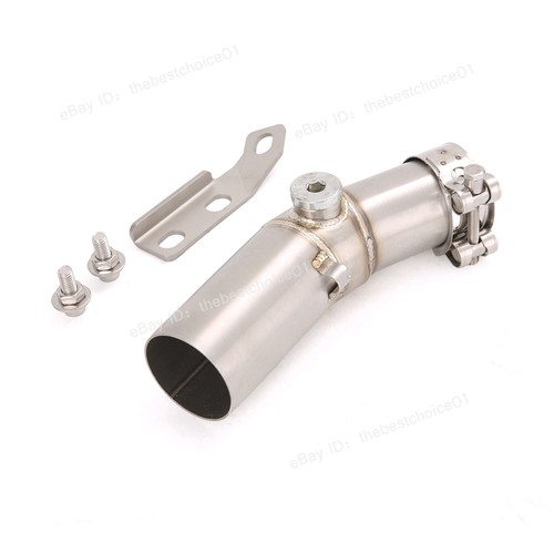 For Kawasaki Ninja 650R EX650 2006-2011 Motorcycle Mid Exhaust Link Pipe Slip On - Picture 7 of 8