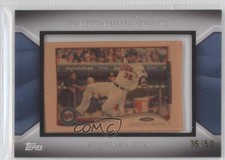 2014 Topps Silk Collection 36/50 Aaron Hicks 0f8