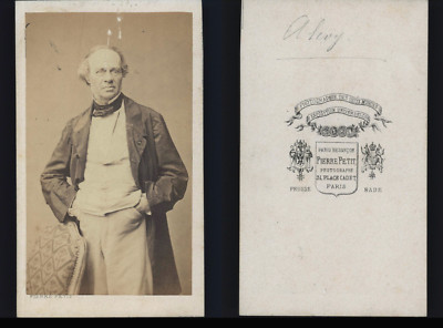 Pierre Petit, Paris, Halévy Vintage Albumdruck CDV.