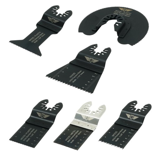 TopsTools Back Box Cutters 8pc Kit For DeWalt Makita Milwaukee Bosch Multi Tools - Picture 4 of 4