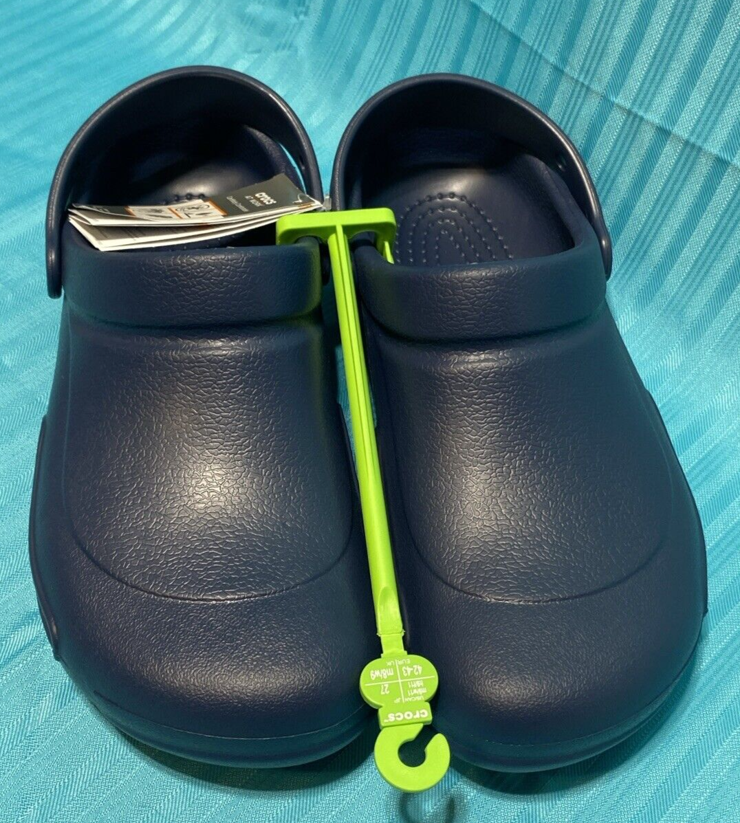 Blue CROCS Unisex Bistro Work Clogs Size M9/W11. CROCS | Shoes | Blue Crocs Unisex Bistro Work Clogs Size  main image 4