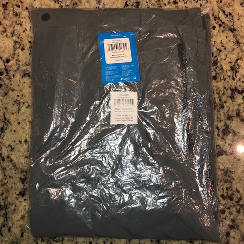 NWT Men's Columbia Triple Canyon Fall Hiking Pants - 50x34 - Shark Grey - Picture 3 of 3