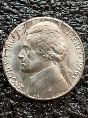 1976-D USA Jefferson Nickel KM#A192 Monticello Choice BU