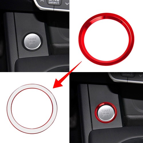 Start Stop Engine Switch Red Push Button Cover Fit For Audi Q5 Q7 A8L A5 A6L A4L - Imagen 8 de 12