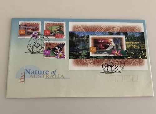 Australia 1997. Nature Definitives . FDC Full Set Plus $10 Mini Sheet