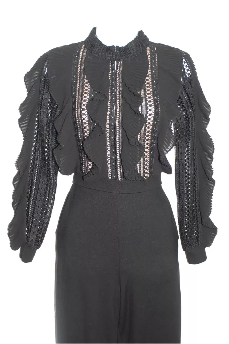 French connection patricia store lace jumpsuit