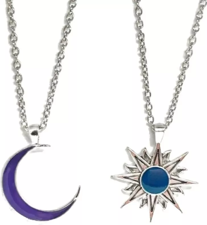 Twitches sun and moon on sale necklace