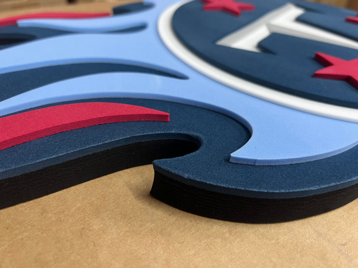 Tennessee Titans 3D Fan Foam Logo Sign