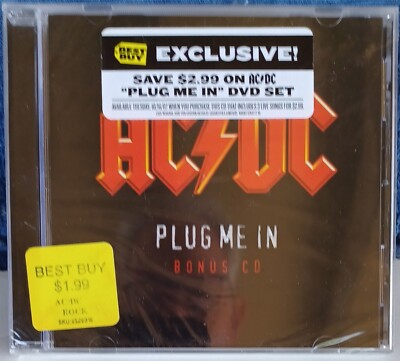 AC / DC - PLUG ME IN - BONUS CD - BEST BUY EXCLUSIVE - SEALED CD | eBay