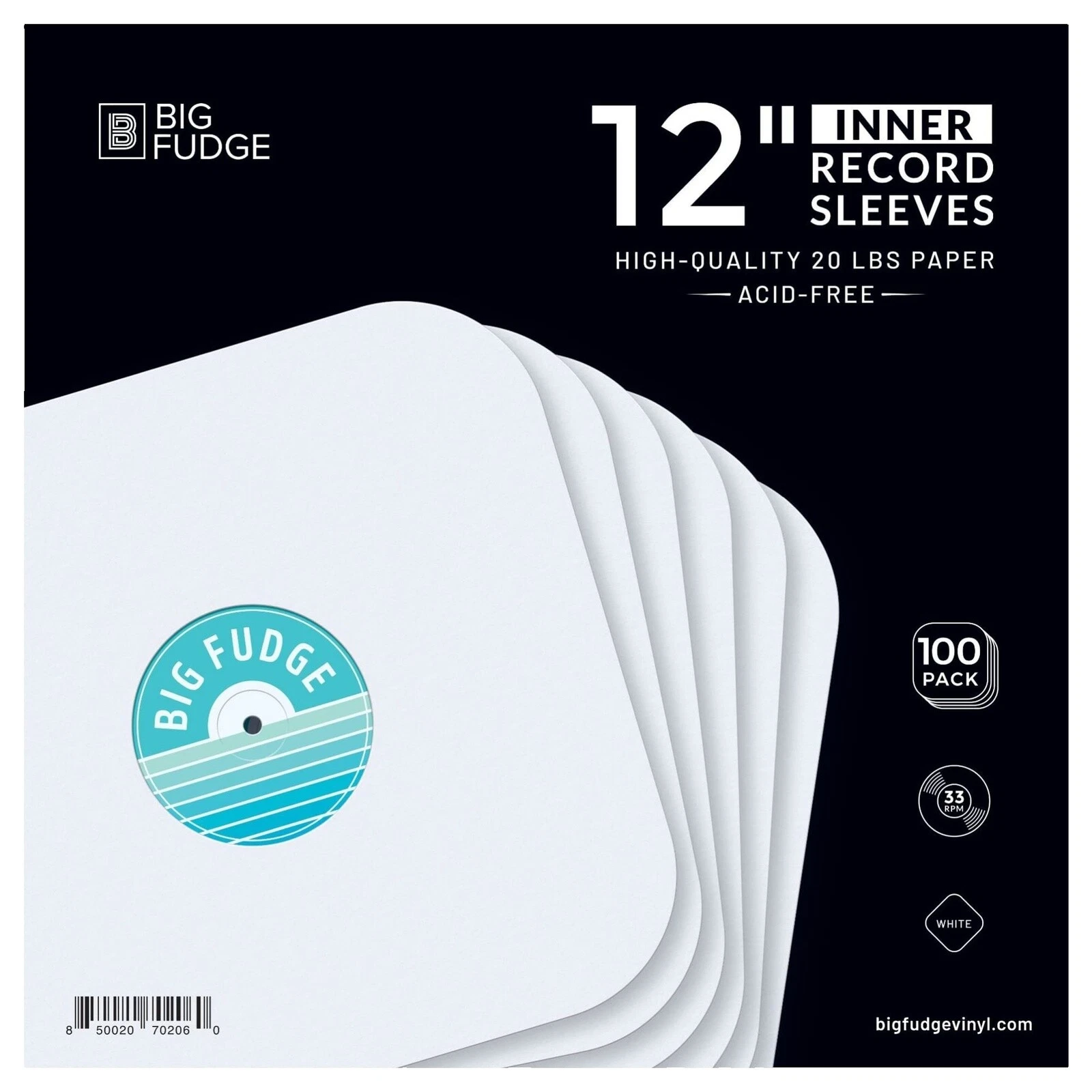 Vinyl Blank Media Sleeves
