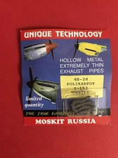 1:48 Moskit Russia Metal Exhaust Pipes, Polikarpov I-153 Chaika