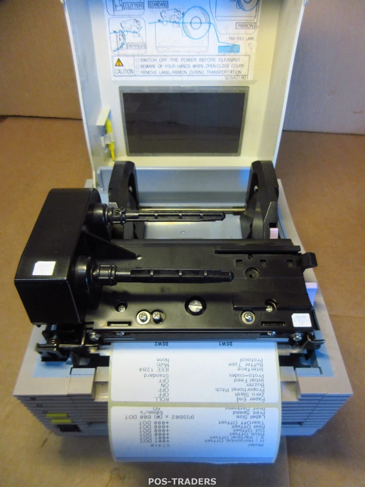 SATO CT410TT-C EX2 Parallel Thermal 104mm Label Printer Drucker LOOSE TOP COVER - Bild 3 von 4