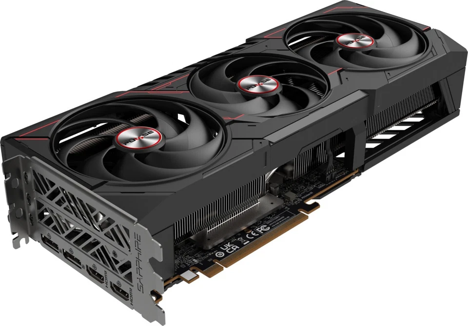 Sapphire Pulse Radeon RX 9070 XT 16GB GDDR6 Scheda Video Gaming GPU AMD RDNA 4 - Immagine 4 di 4