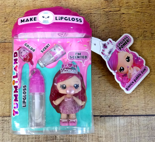 Yummiland Lipgloss Doll- Bianca Bubblegum Ages 4+ - Picture 3 of 9