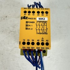 PILZ PNOZ X3 SAFETY RELAY 24VAC/DC I.D.774310/1053544 TESTED/EXCELLANT 