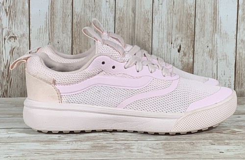 vans running shoes pink