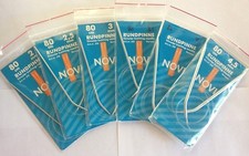 Novi Circular Knitting Needles "Made in Norway" 32" 80cm Many other sizes