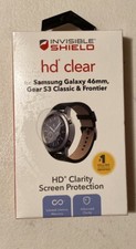 ZAGG Invisible Shield HD clear Screen Protector for Galaxy 46mm Gear S3 Classic