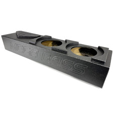 Mega Bass Subwoofer Box Ford F150 09-25 F250 17-25 Crew Cab 2x10 Ported Upfire