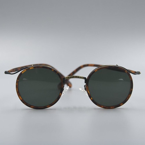 2025 Round polarized sunglasses men yellow sun glasses women black green glasses - Picture 23 of 28
