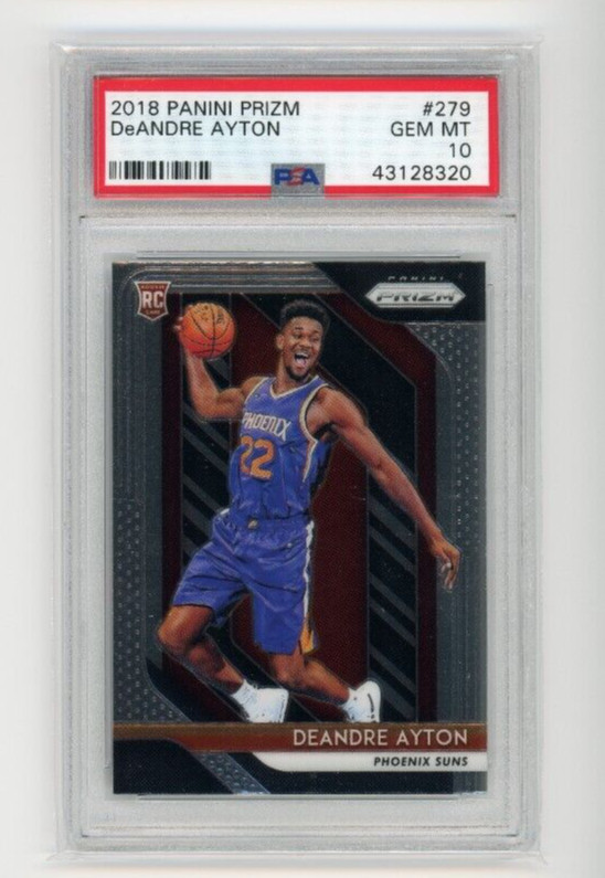 2018-19 Panini Prizm DeAndre Ayton RC Rookie #279 PSA 10 GEM MINT