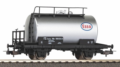 Piko Hobby 58794 Tank Car FS With 2 Axles “Esso”, Aluminum Livery - Picture 6 of 6