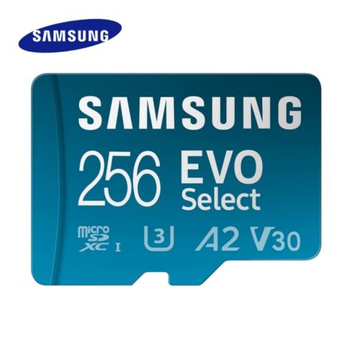 256GB Samsung EVO Select MicroSD Speicherkarte SDXC Class 10 130MB/s Memory Card - Bild 1 von 1