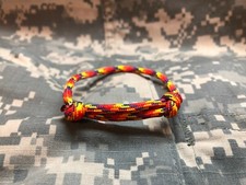 1x ONLY COOL KIDS Paracord Adjustable Bracelet U.S. Veteran Operated