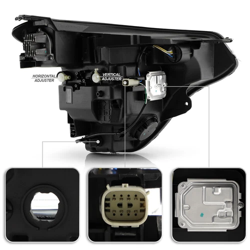For 2024-2025 Chevy Trax Left & Right w/ LED DRL Projector Headlights Headlamps - Picture 6 of 15
