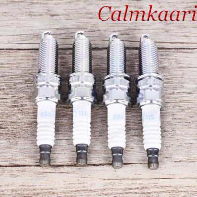 4PCS Iridium 18846-10060 SILZKR6B10E Spark Plugs Fit Hyundai ACCENT KIA RIO SOUL