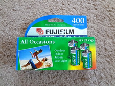 Fujifilm Superia X-TRA 400 Speed 35mm Film Expired 4 rolls of 24 exp New in Box