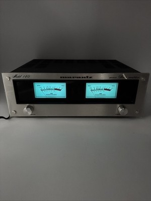 Vintage Marantz Model 140 Stereo Power Amplifier – Iconic Blue VU