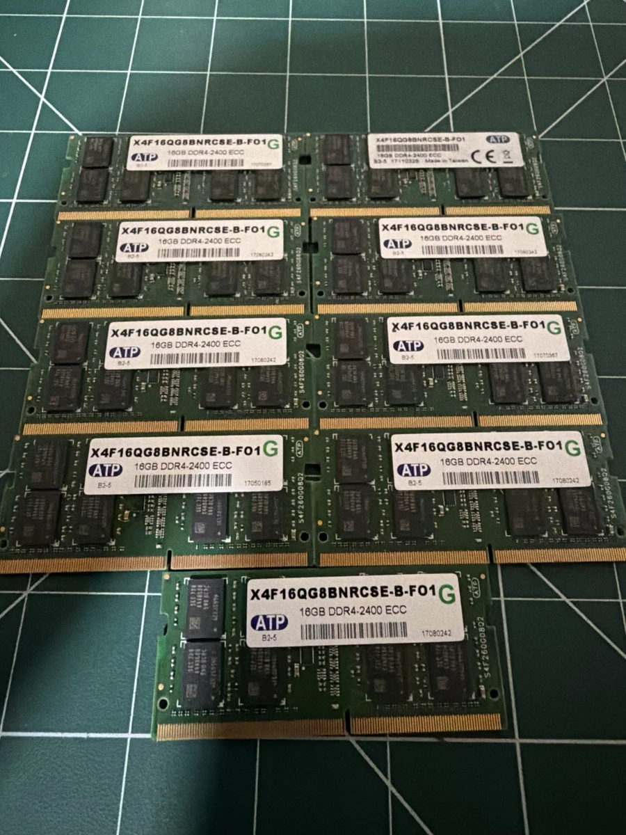 PC4-19200 (DDR4-2400) Bus Speed ECC RAM Computer Memory (RAM) for